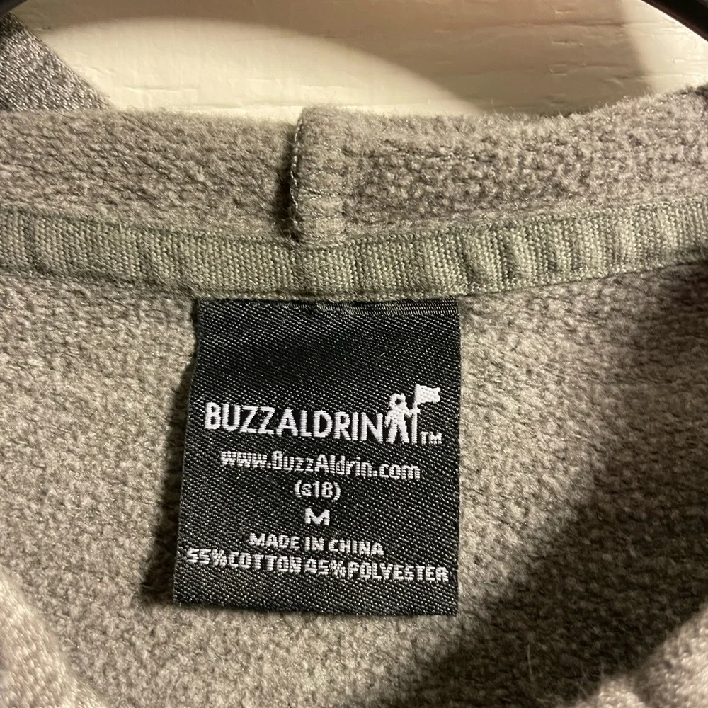 Buzz Aldrin NASA Hoodie Medium. Excellent Condition! - Picture 2 of 5